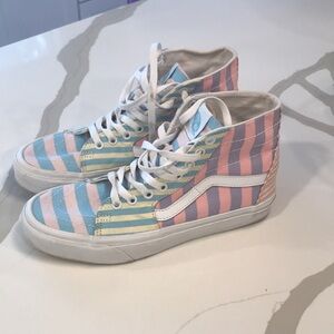 Vans Sk8-Hi Pastel Stripe Sneakers